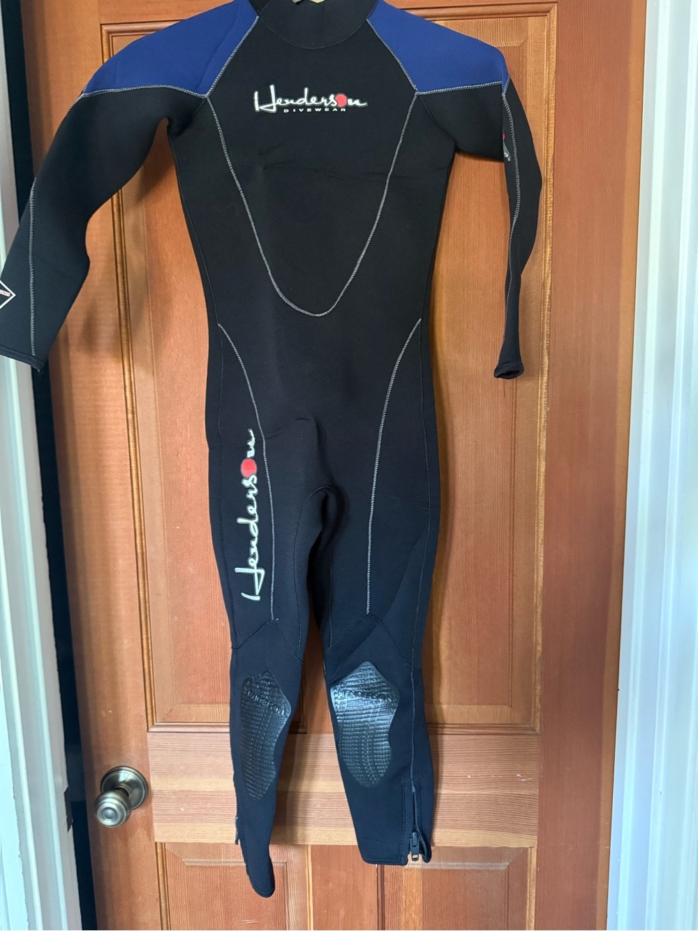 Henderson Kids Black & Blue Full One-Piece Wetsuit